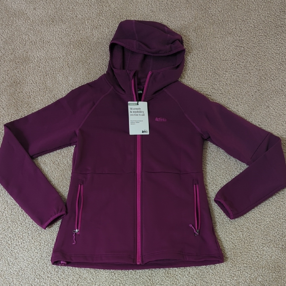REI Flash Hyperstretch Fleece Jacket Size X Small